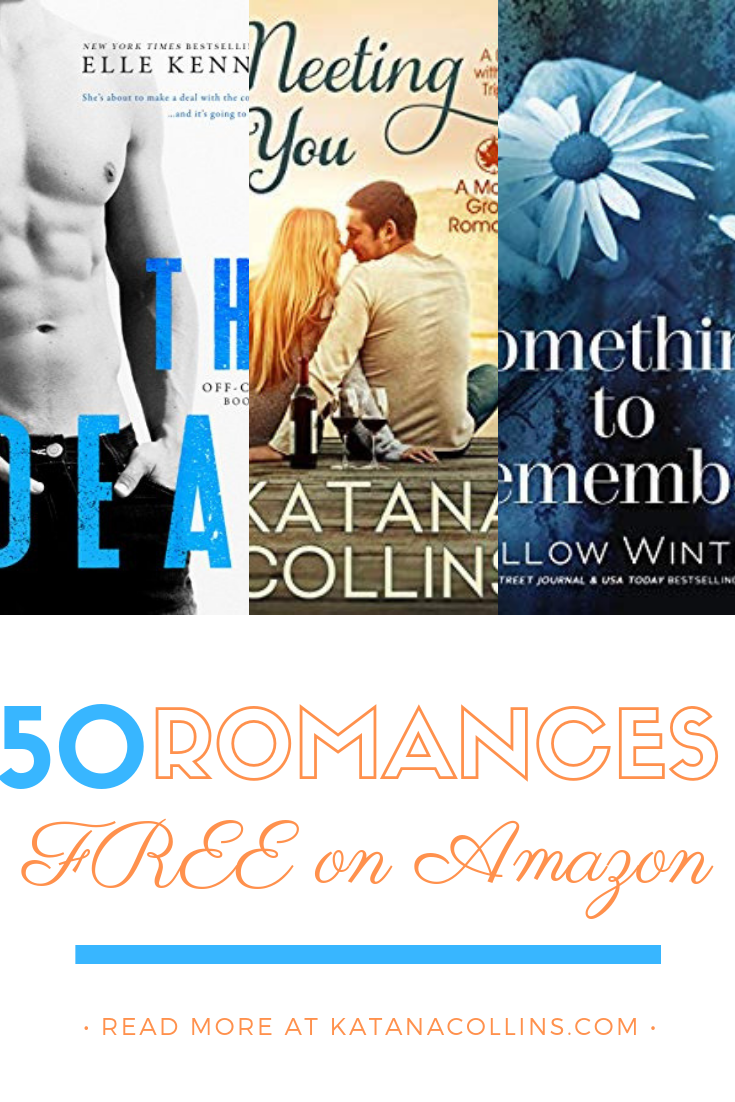 50 Free Romance Novels on Amazon (That AREN’T Kindle Unlimited)!